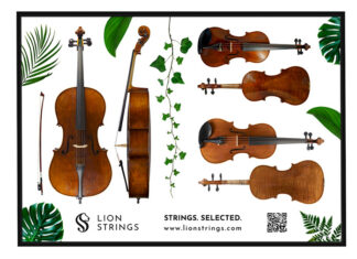 Plakat violine, viole in violončela