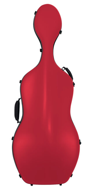 Ultra lahek kovček za violončelo Puro Pro, rdeč